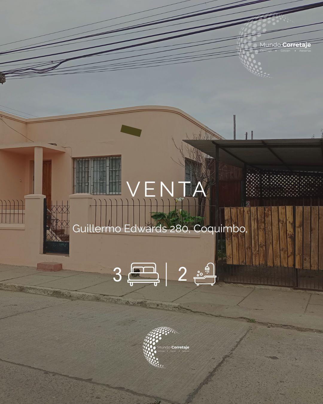Casa en venta - Sector El Llano, Coquimbo.